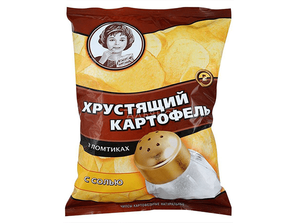 Картофельные чипсы "Девочка" 160 гр. в Новосибирске
