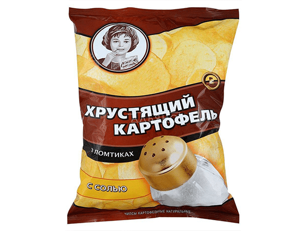 Картофельные чипсы "Девочка" 40 гр. в Новосибирске