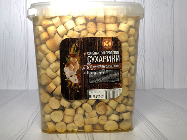 Сухарики с грибами и сметаной в Новосибирске