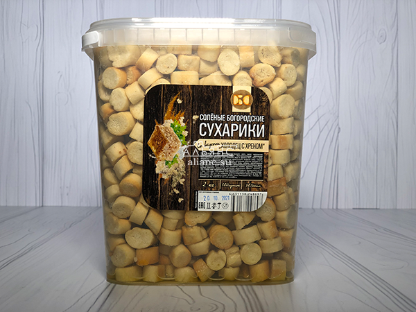 Сухарики с холодцом и хреном в Новосибирске