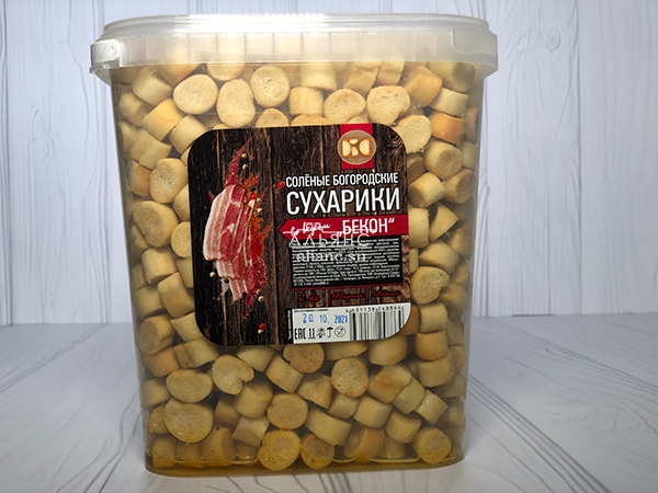 Сухарики с беконом в Новосибирске