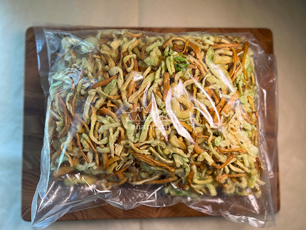 Нитка ЖАРЕНАЯ "Васаби" Oktobersnack 1 кг (сырный продукт) в Новосибирске