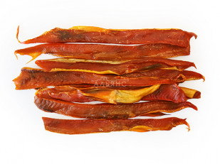 Пелядь вяленая: Горбуша теша (брюшки) холодного копчения